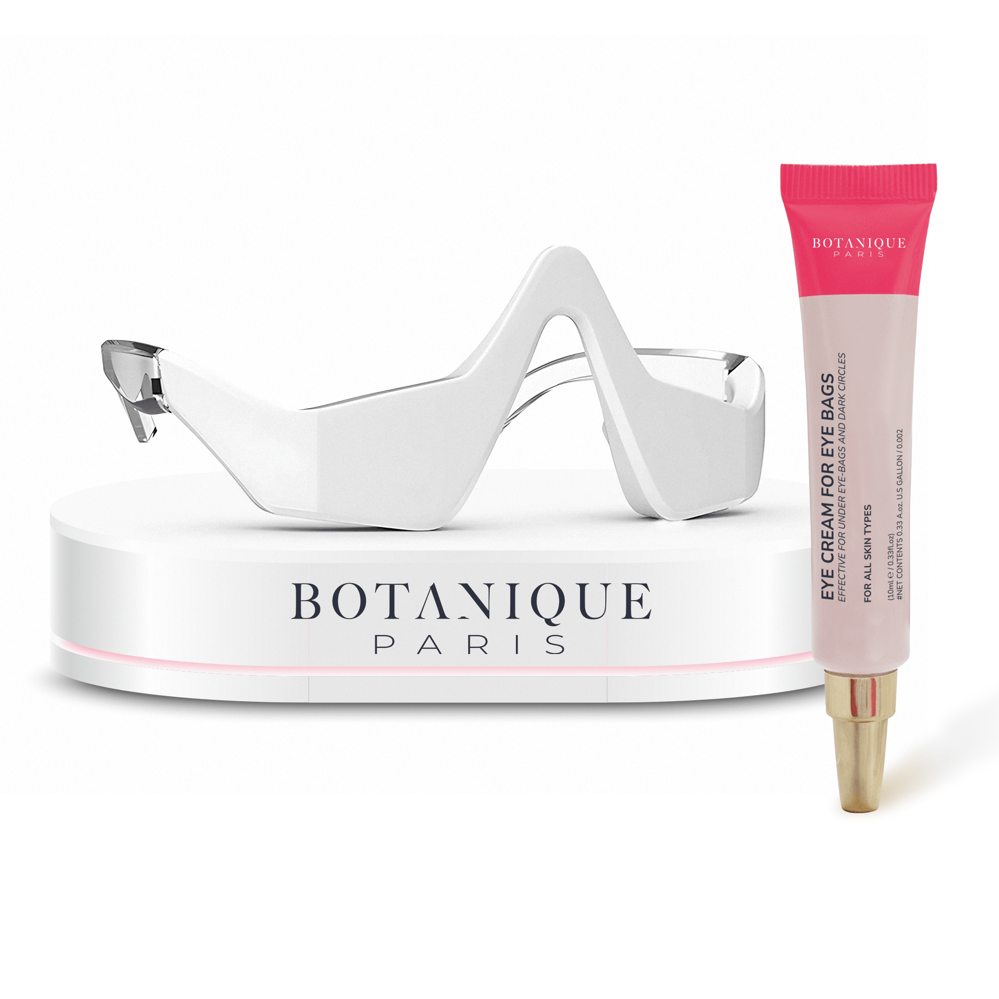 RevitalEyes® 2-in-1 Red Light Therapy + EMS To Erase Eye Bags