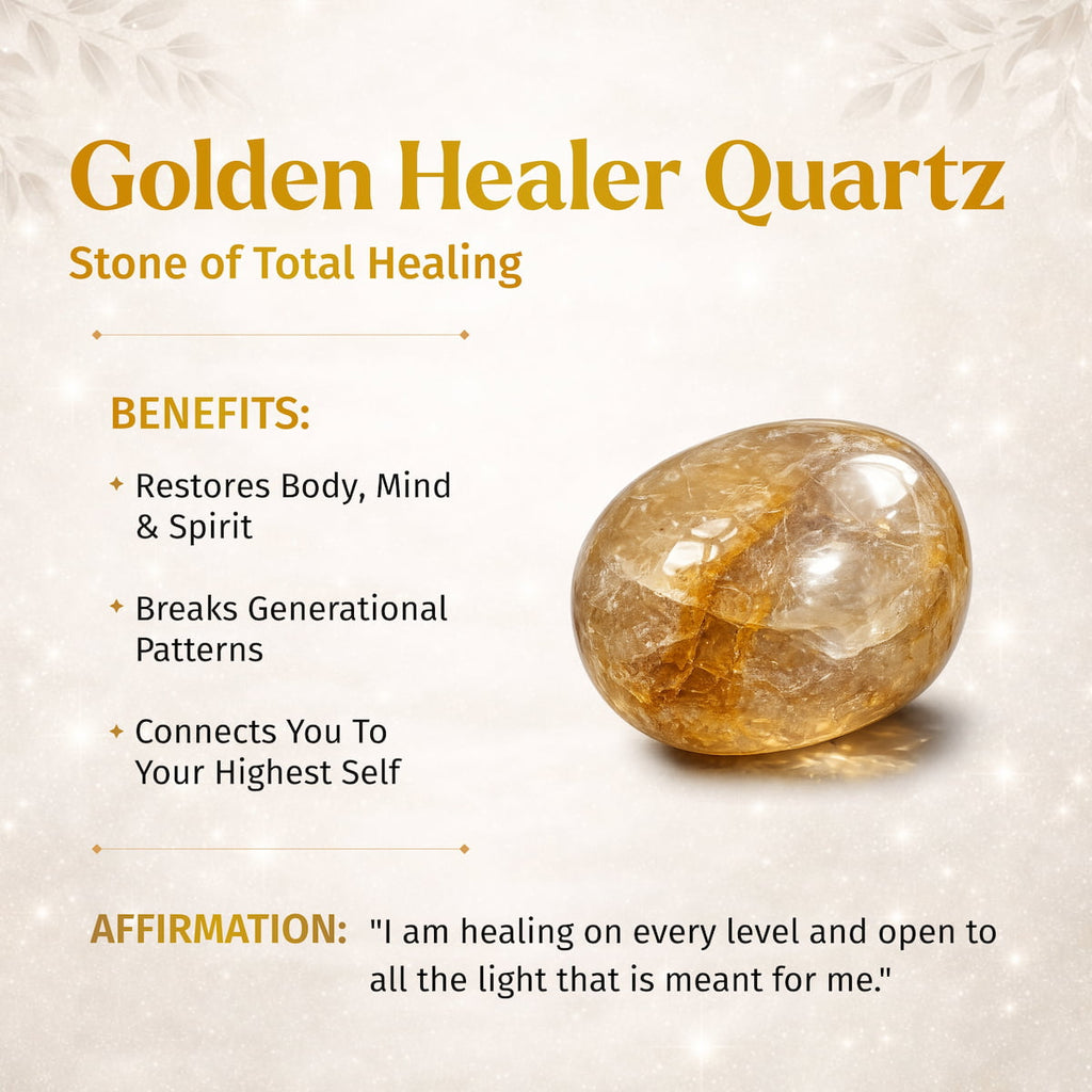 The Master Reset – Golden Healer Quartz Bracelet