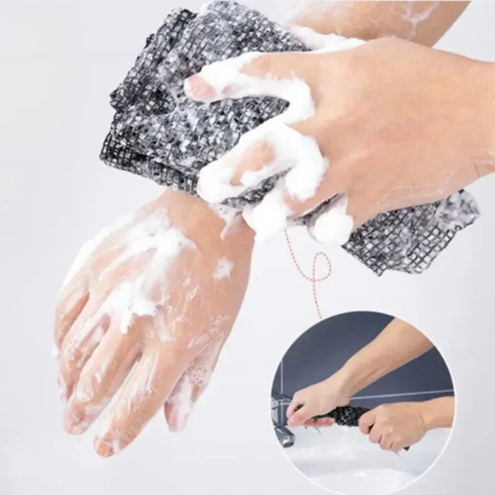 PureScrub™ Antibacterial Shower Towel — Deep Clean Every Wash