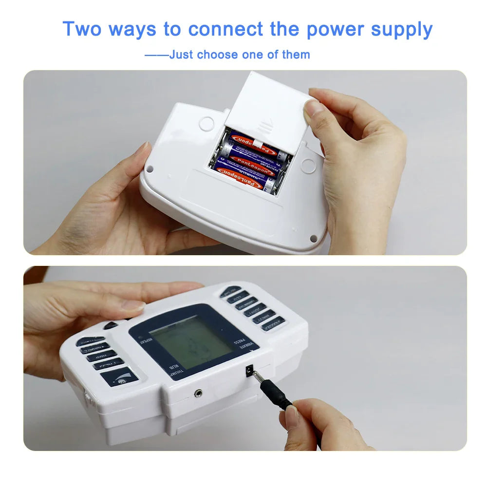 Electrical EMS Tens Massage 10 Level 16 Pads Pulse Acupuncture Muscle Stimulator Physiotherapy Machine Body Relax Health Care