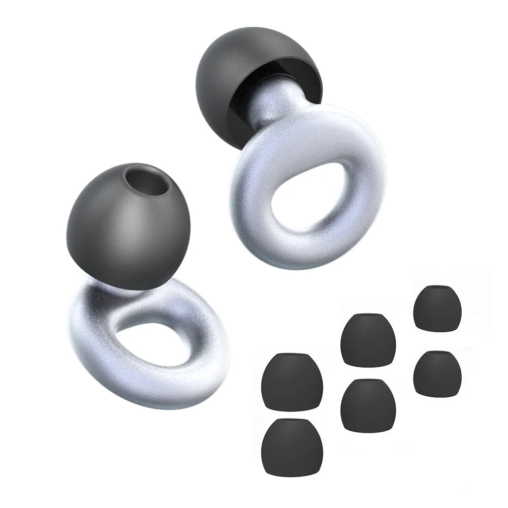 Loop Quiet 2 Ear Plugs – Ultra-Comfy Reusable Noise-Reducing Earplugs for Sleep, Deep Focus, Travel, Noise Sensitivity | Flexible Hearing Protection | Customizable Fit | 24dB (SNR) Noise Reductio