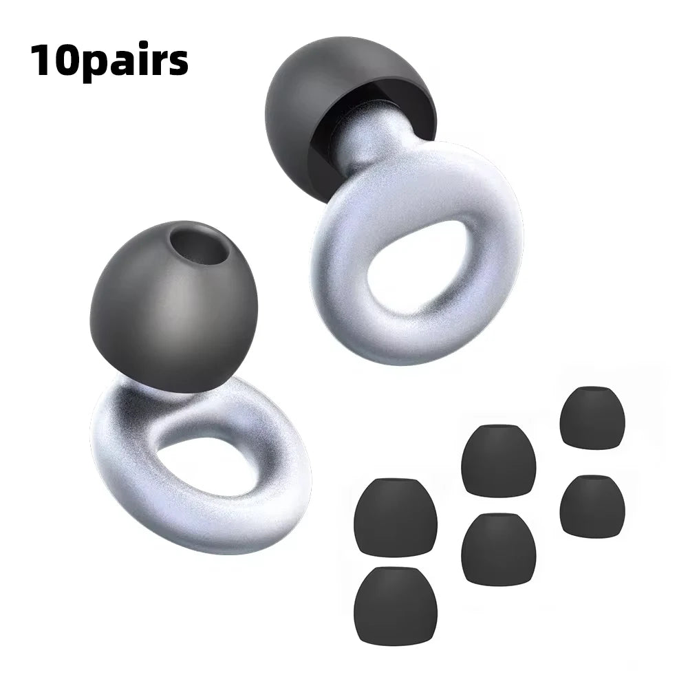 Loop Quiet 2 Ear Plugs – Ultra-Comfy Reusable Noise-Reducing Earplugs for Sleep, Deep Focus, Travel, Noise Sensitivity | Flexible Hearing Protection | Customizable Fit | 24dB (SNR) Noise Reductio