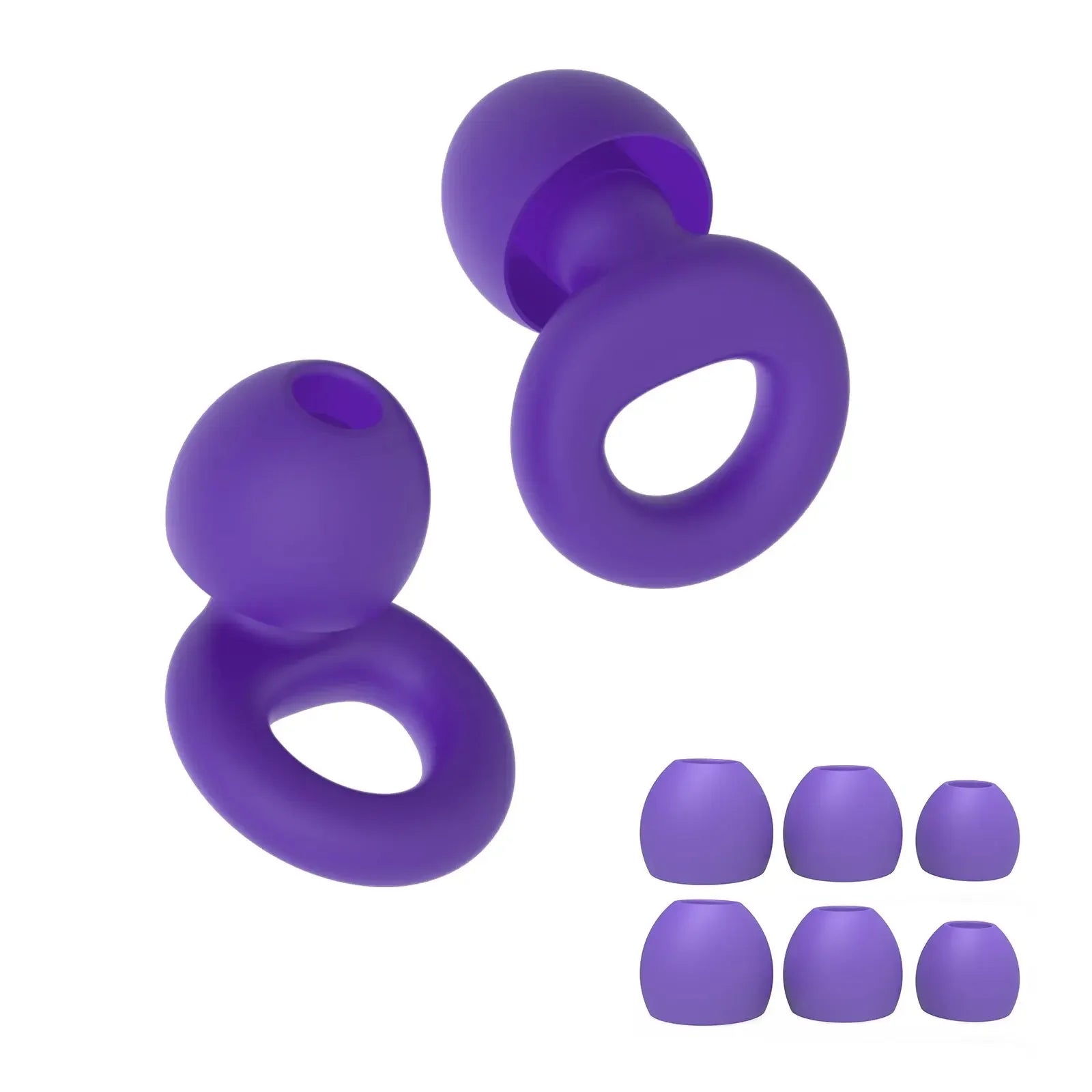 Loop Quiet 2 Ear Plugs – Ultra-Comfy Reusable Noise-Reducing Earplugs for Sleep, Deep Focus, Travel, Noise Sensitivity | Flexible Hearing Protection | Customizable Fit | 24dB (SNR) Noise Reductio