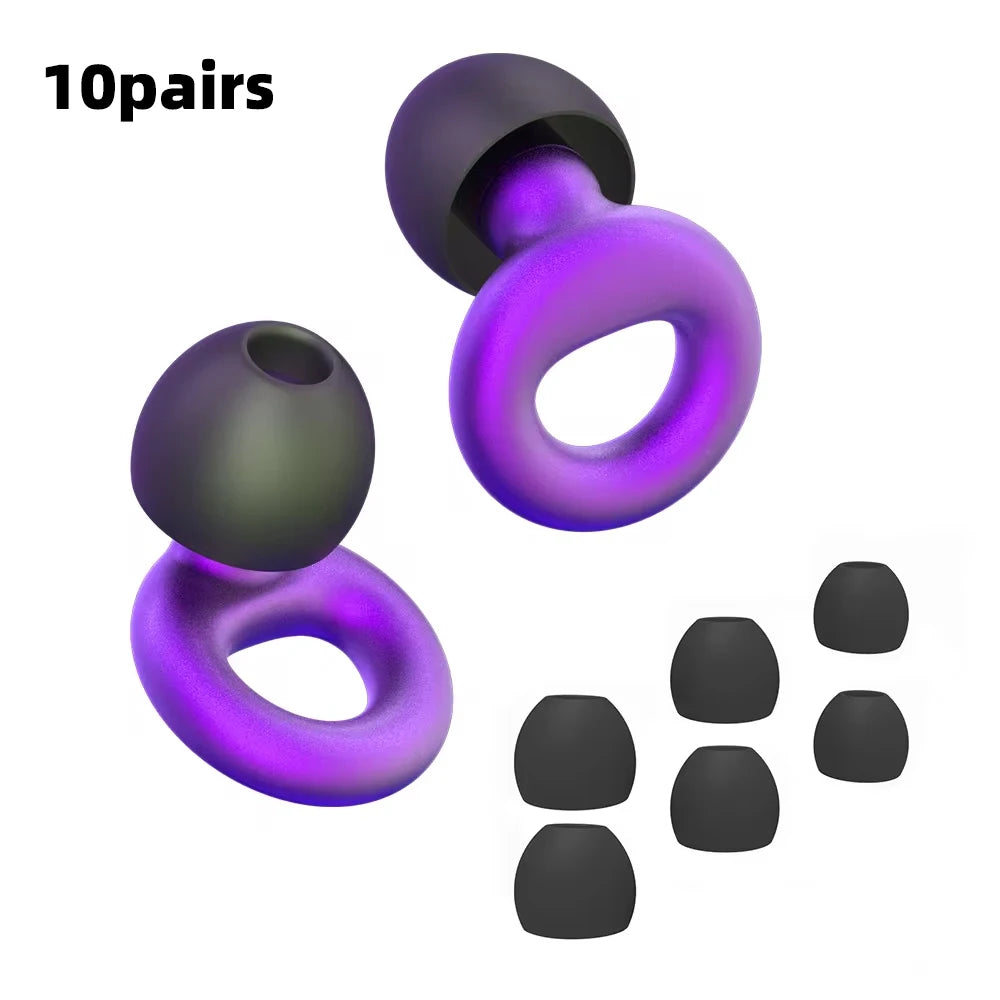 Loop Quiet 2 Ear Plugs – Ultra-Comfy Reusable Noise-Reducing Earplugs for Sleep, Deep Focus, Travel, Noise Sensitivity | Flexible Hearing Protection | Customizable Fit | 24dB (SNR) Noise Reductio