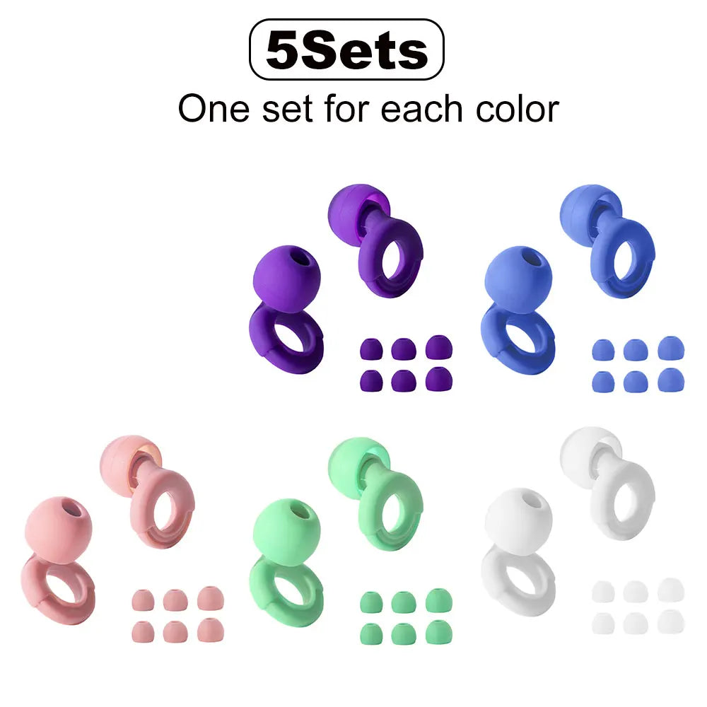 Loop Quiet 2 Ear Plugs – Ultra-Comfy Reusable Noise-Reducing Earplugs for Sleep, Deep Focus, Travel, Noise Sensitivity | Flexible Hearing Protection | Customizable Fit | 24dB (SNR) Noise Reductio