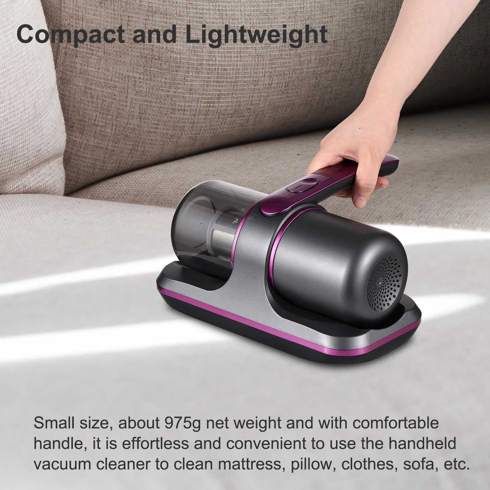 MiteGone Pro: Cordless Mattress Cleaner