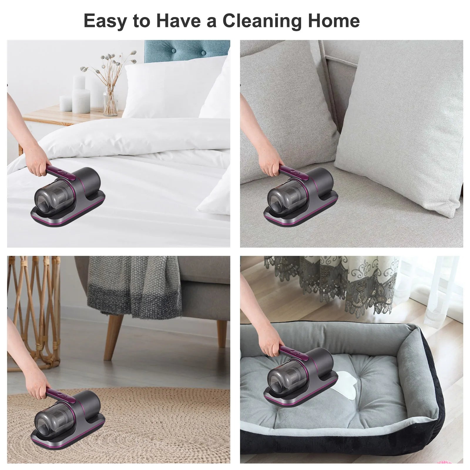 MiteGone Pro: Cordless Mattress Cleaner