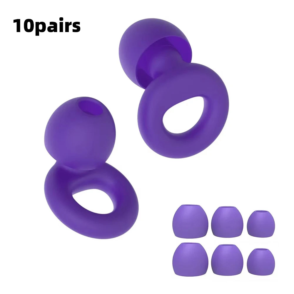Loop Quiet 2 Ear Plugs – Ultra-Comfy Reusable Noise-Reducing Earplugs for Sleep, Deep Focus, Travel, Noise Sensitivity | Flexible Hearing Protection | Customizable Fit | 24dB (SNR) Noise Reductio