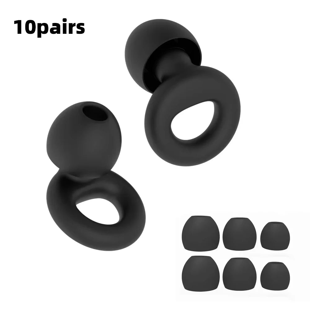 Loop Quiet 2 Ear Plugs – Ultra-Comfy Reusable Noise-Reducing Earplugs for Sleep, Deep Focus, Travel, Noise Sensitivity | Flexible Hearing Protection | Customizable Fit | 24dB (SNR) Noise Reductio