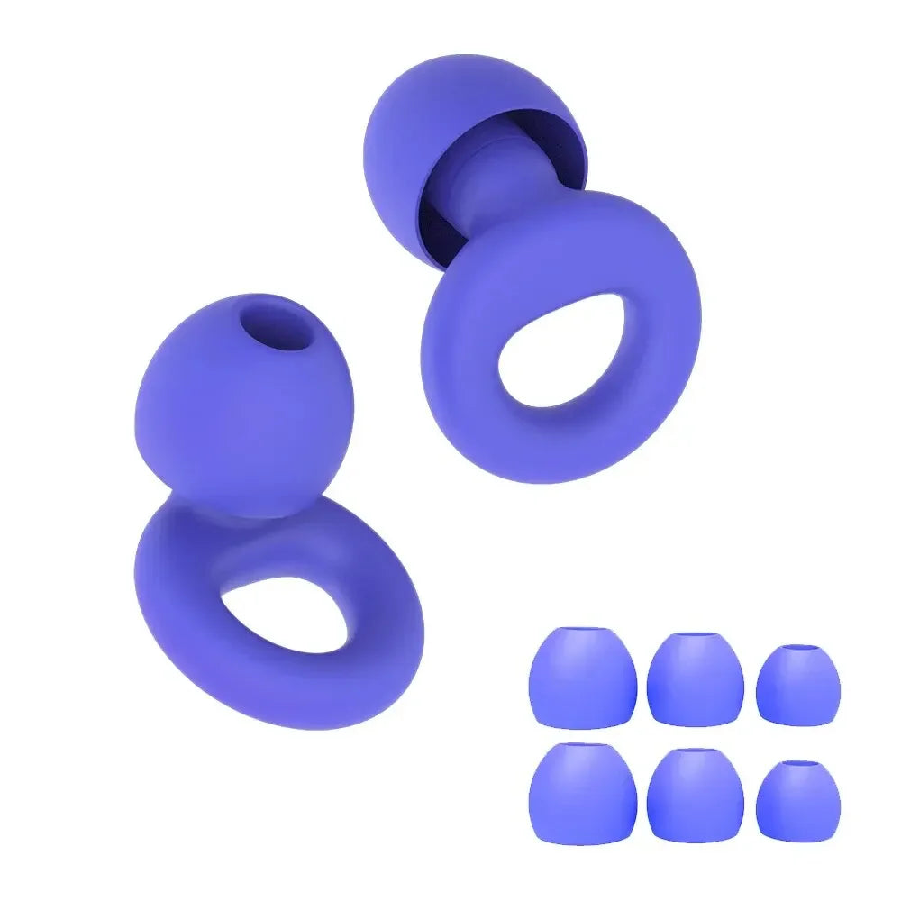 Loop Quiet 2 Ear Plugs – Ultra-Comfy Reusable Noise-Reducing Earplugs for Sleep, Deep Focus, Travel, Noise Sensitivity | Flexible Hearing Protection | Customizable Fit | 24dB (SNR) Noise Reductio