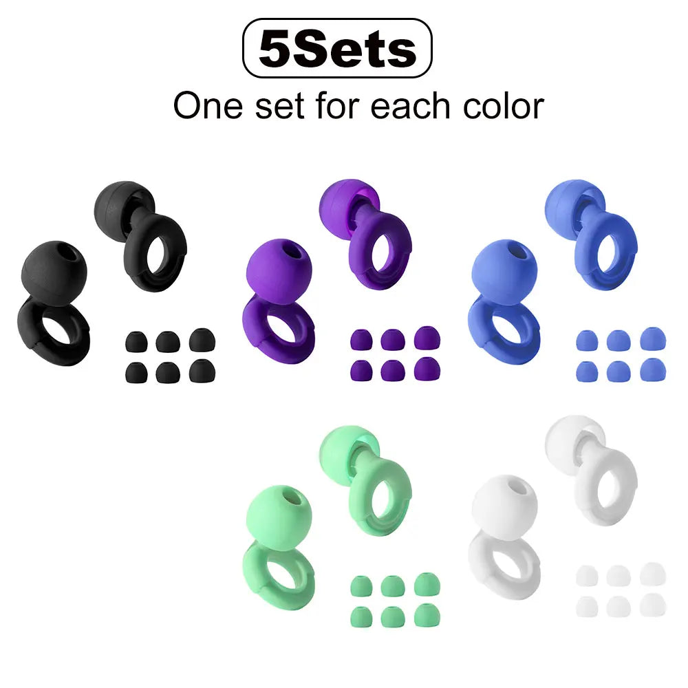 Loop Quiet 2 Ear Plugs – Ultra-Comfy Reusable Noise-Reducing Earplugs for Sleep, Deep Focus, Travel, Noise Sensitivity | Flexible Hearing Protection | Customizable Fit | 24dB (SNR) Noise Reductio