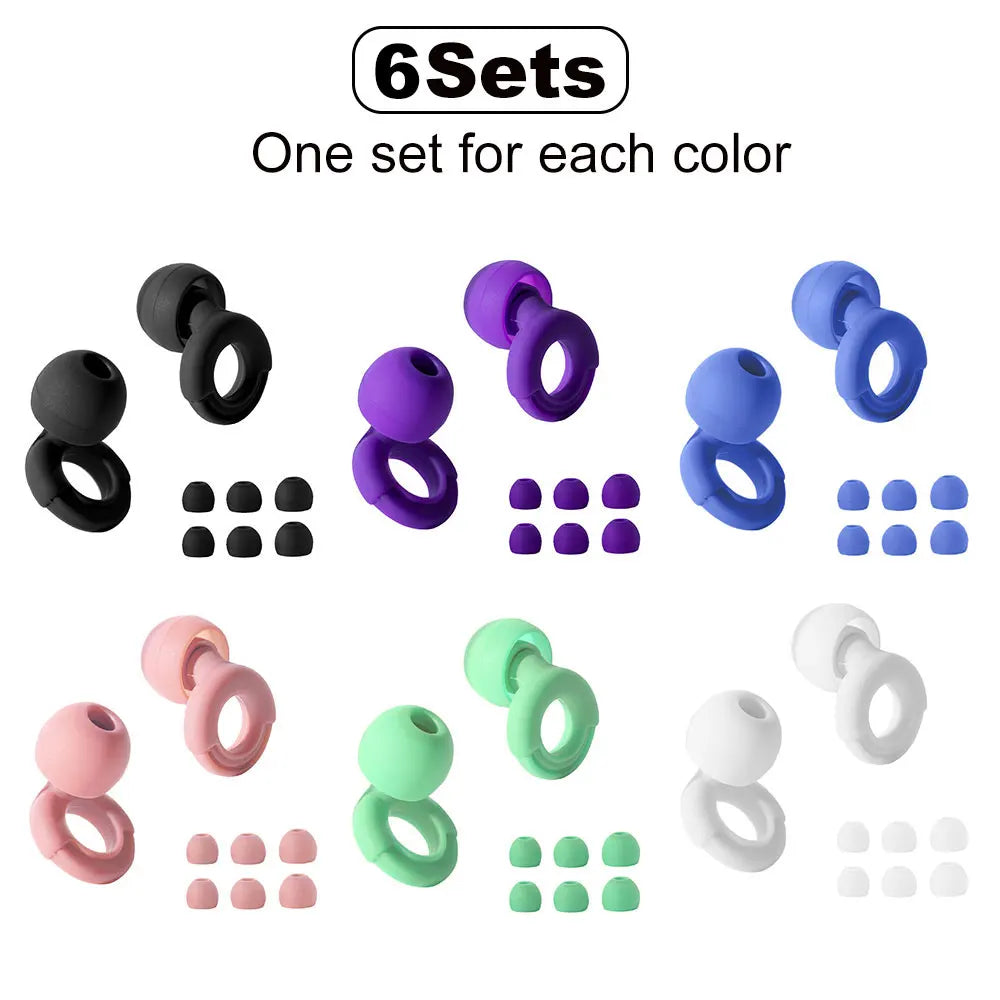 Loop Quiet 2 Ear Plugs – Ultra-Comfy Reusable Noise-Reducing Earplugs for Sleep, Deep Focus, Travel, Noise Sensitivity | Flexible Hearing Protection | Customizable Fit | 24dB (SNR) Noise Reductio