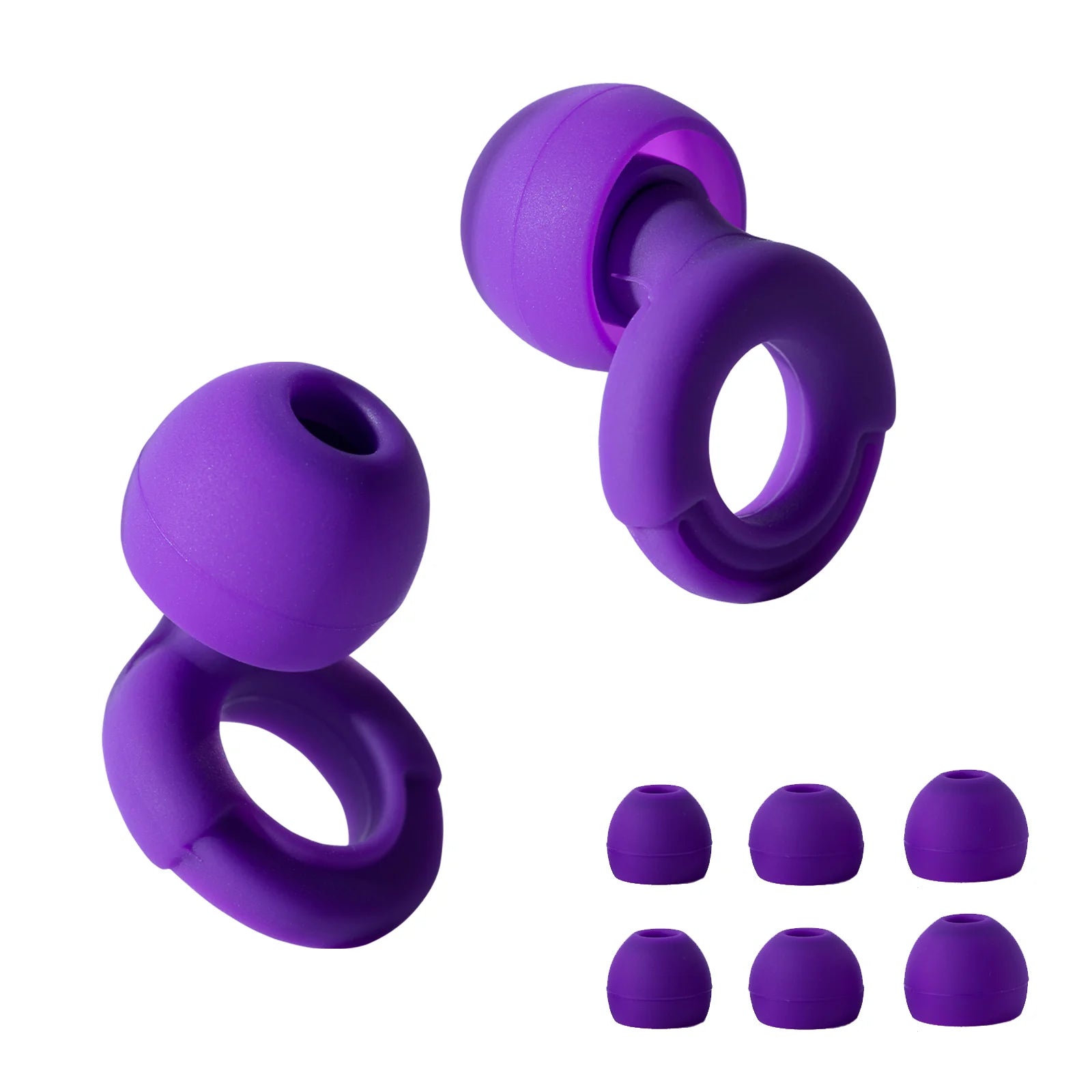 Loop Quiet 2 Ear Plugs – Ultra-Comfy Reusable Noise-Reducing Earplugs for Sleep, Deep Focus, Travel, Noise Sensitivity | Flexible Hearing Protection | Customizable Fit | 24dB (SNR) Noise Reductio