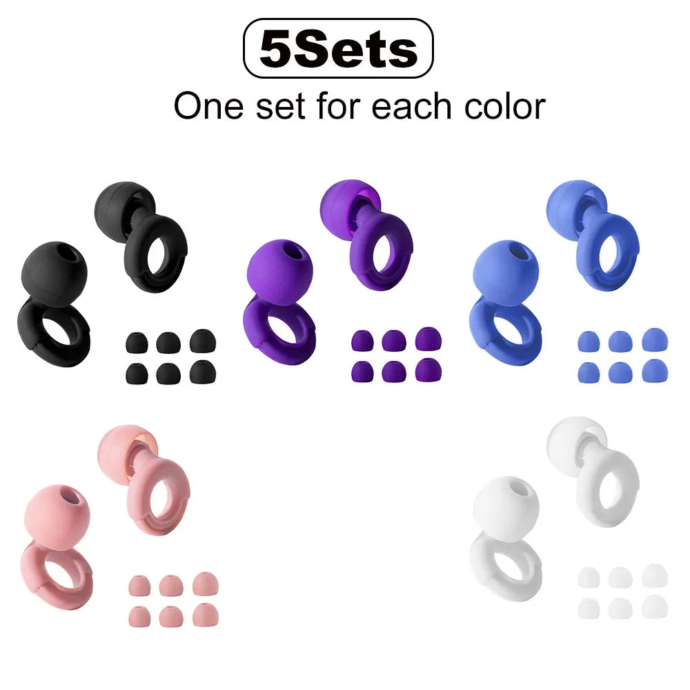 Loop Quiet 2 Ear Plugs – Ultra-Comfy Reusable Noise-Reducing Earplugs for Sleep, Deep Focus, Travel, Noise Sensitivity | Flexible Hearing Protection | Customizable Fit | 24dB (SNR) Noise Reductio