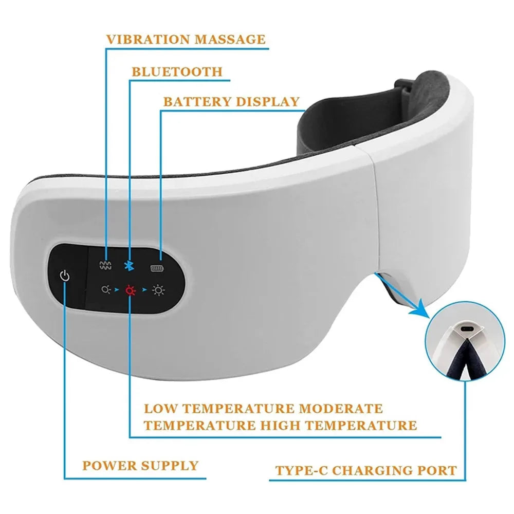 EyeZen™ Heated Music Massager