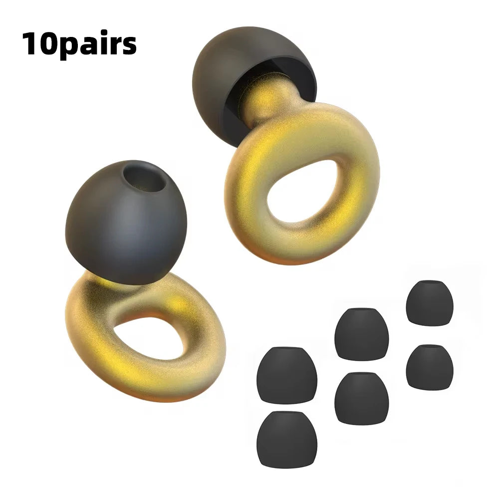 Loop Quiet 2 Ear Plugs – Ultra-Comfy Reusable Noise-Reducing Earplugs for Sleep, Deep Focus, Travel, Noise Sensitivity | Flexible Hearing Protection | Customizable Fit | 24dB (SNR) Noise Reductio