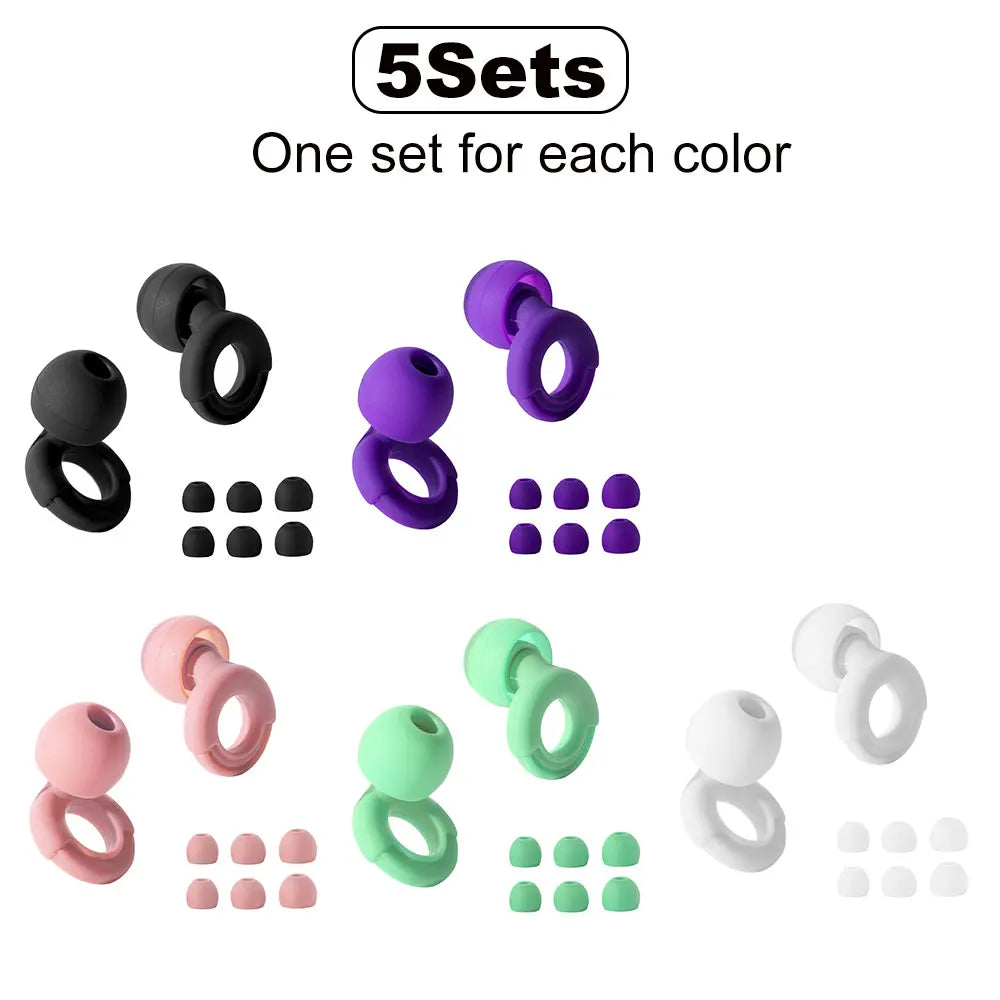 Loop Quiet 2 Ear Plugs – Ultra-Comfy Reusable Noise-Reducing Earplugs for Sleep, Deep Focus, Travel, Noise Sensitivity | Flexible Hearing Protection | Customizable Fit | 24dB (SNR) Noise Reductio
