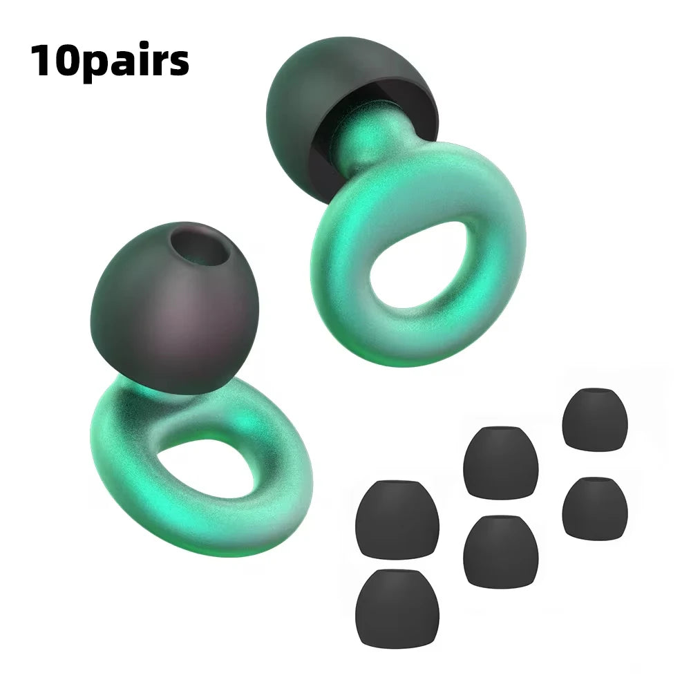 Loop Quiet 2 Ear Plugs – Ultra-Comfy Reusable Noise-Reducing Earplugs for Sleep, Deep Focus, Travel, Noise Sensitivity | Flexible Hearing Protection | Customizable Fit | 24dB (SNR) Noise Reductio