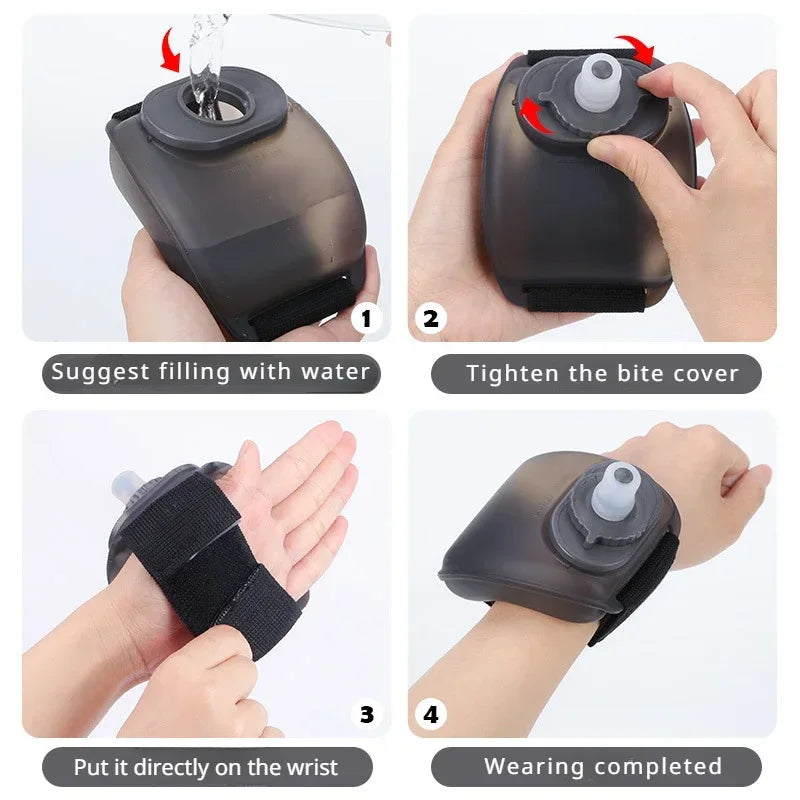 HydraBand™ — The Wearable Water Bottle for Active Lifestyles