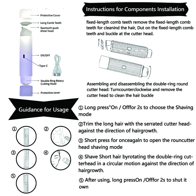 SmoothTrim™ Intimate Trimmer ✨ — Gentle, Precise Grooming