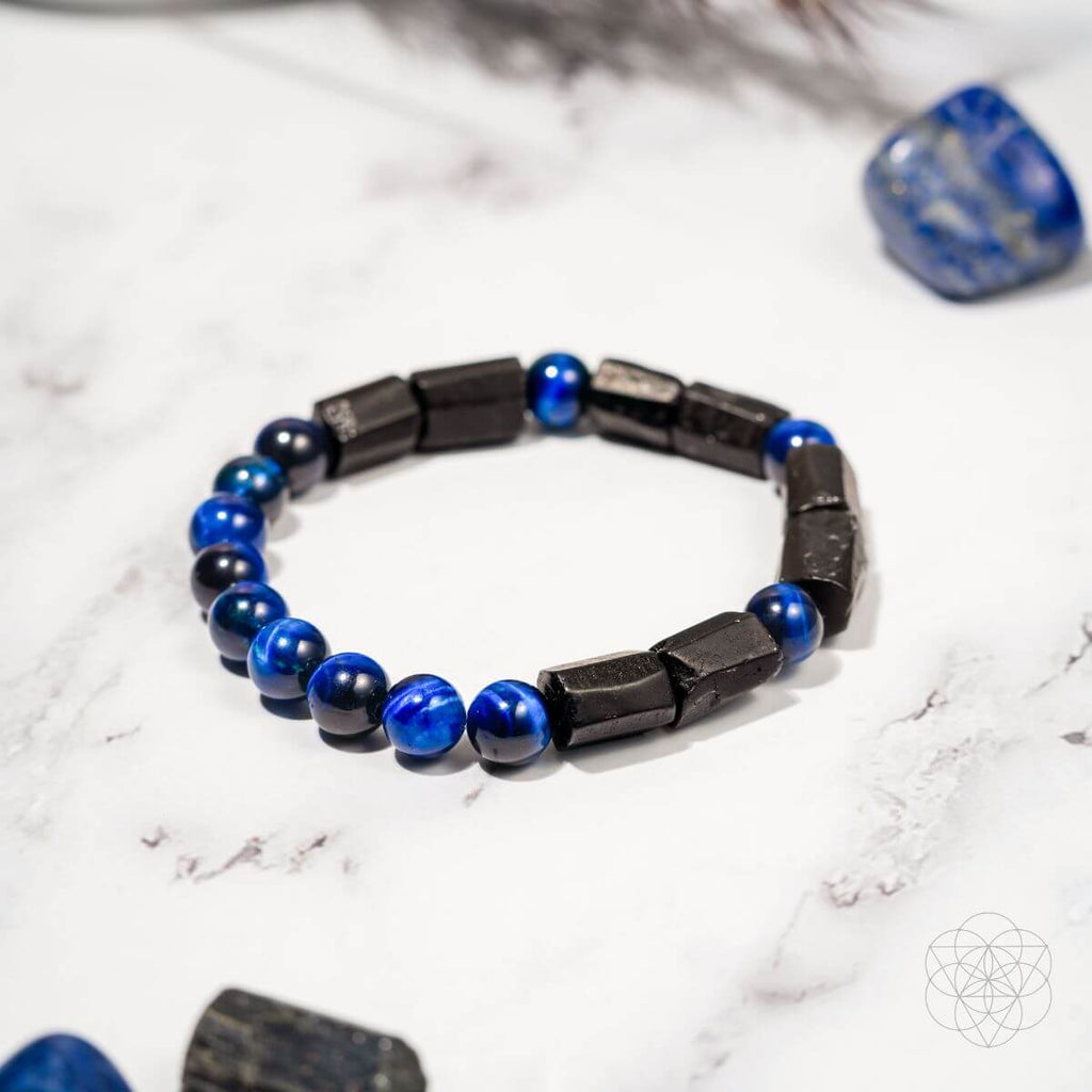 Stress Less Aura Protection Gemstone Bracelet